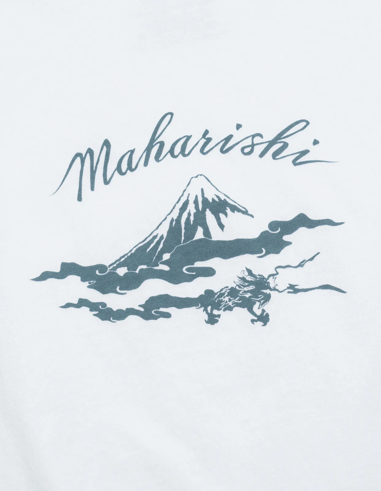 1379 Mount Fuji T-Shirt White