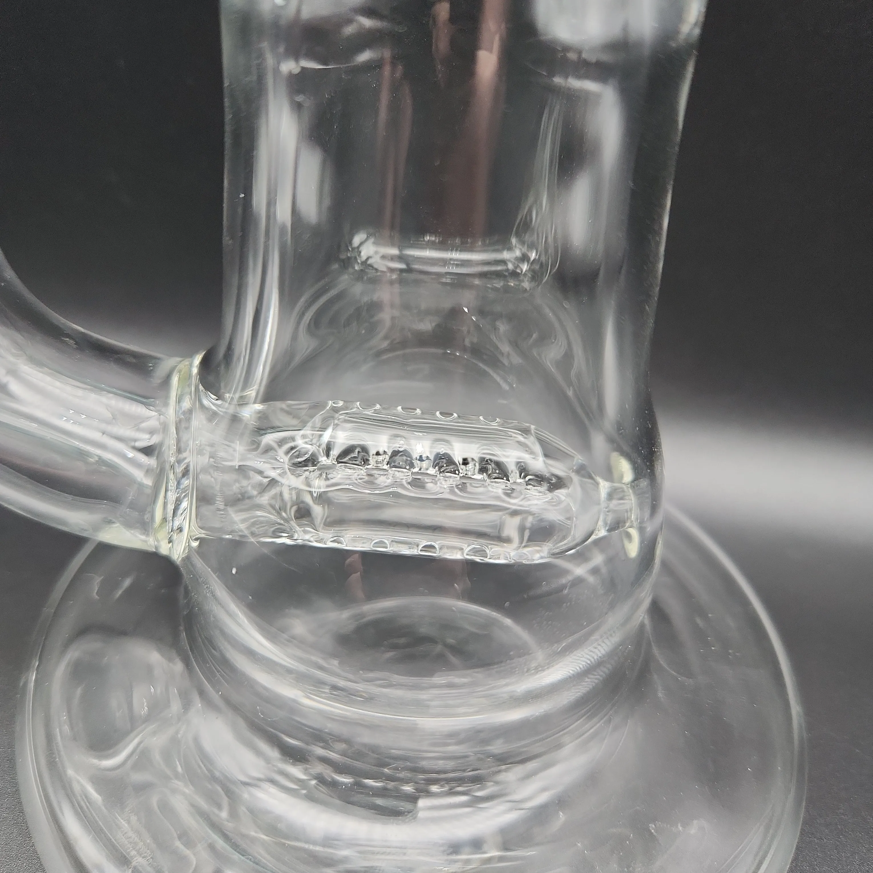 19.5 Slitted Inline Kink Straight Tube - Fire Within Glass