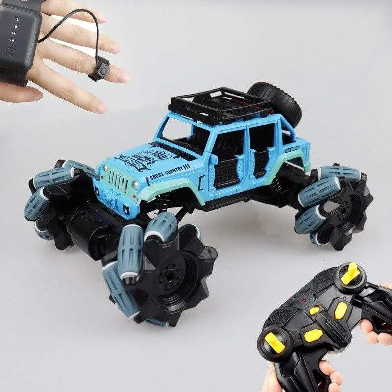 360 Degree Alloy Stunt RC Cars Toys 2.4G 4CH 1:16 Drift Dual Remote Control Car Model Gift For Kids Boy Birthday Christmas