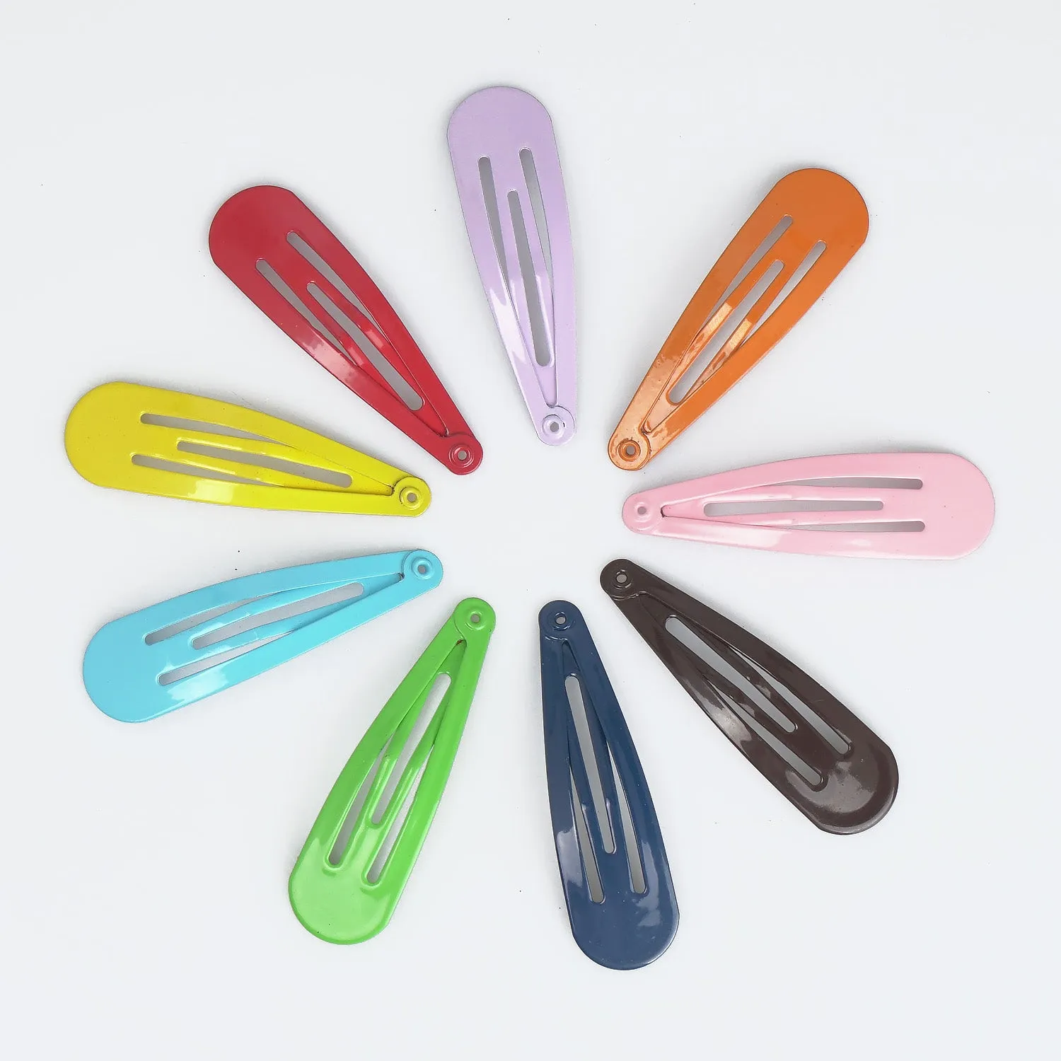 50pcs High Quality 50x14mm Colorful Bobby Pin Stainless Steel Bobby Blanks Handmade Hair Accessories DIY Accessory Materials 103307