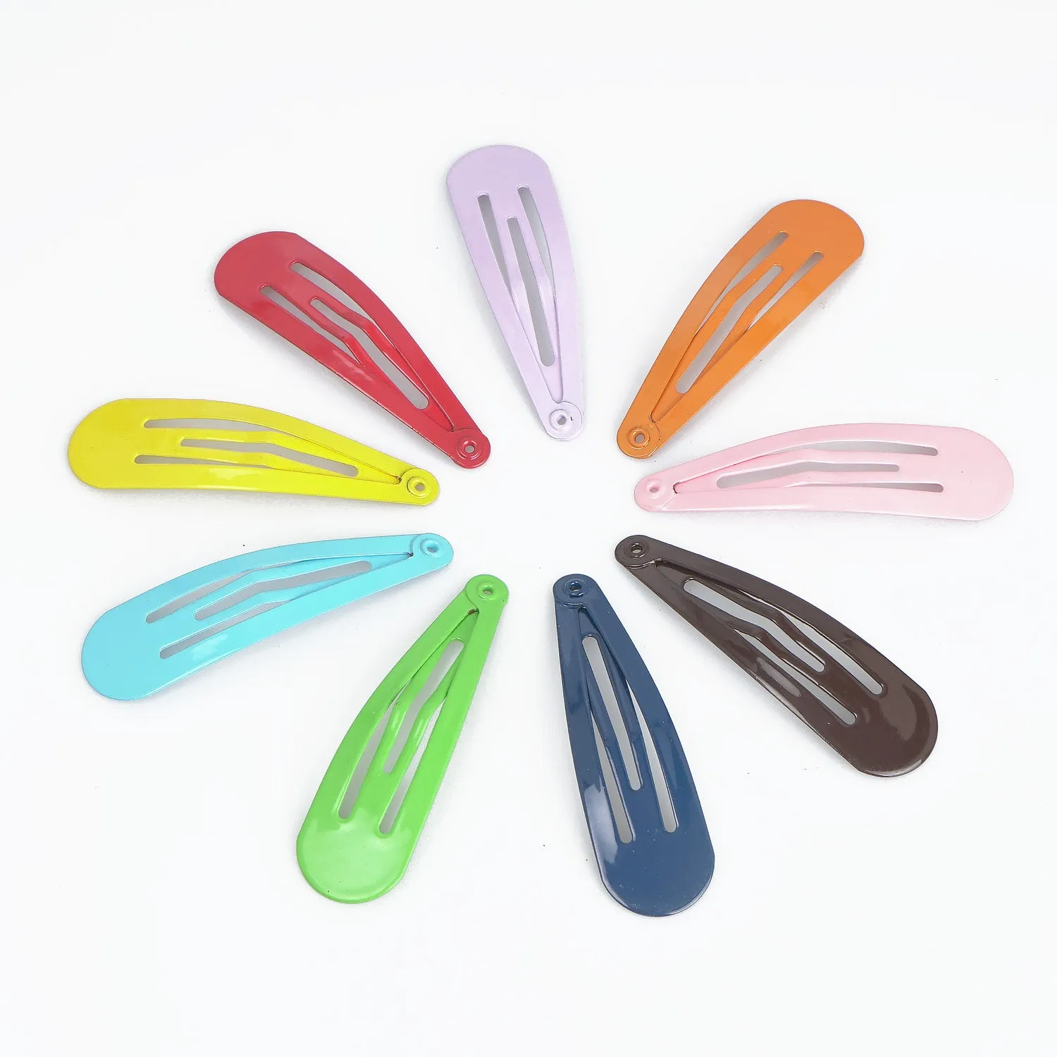 50pcs High Quality 50x14mm Colorful Bobby Pin Stainless Steel Bobby Blanks Handmade Hair Accessories DIY Accessory Materials 103307