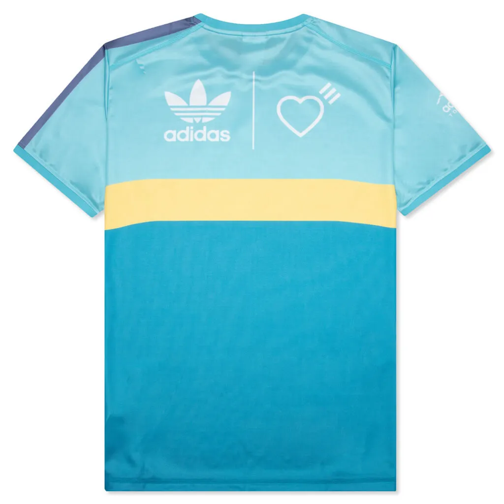 Adidas Originals x Graphic Tee - Light Aqua