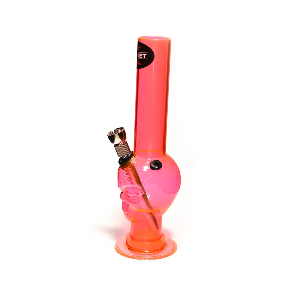 Alien Leader Mini Acrylic Bong - Pink