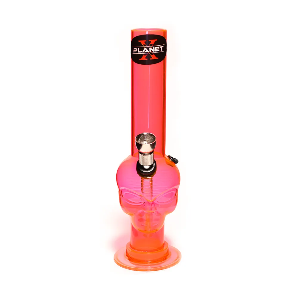 Alien Leader Mini Acrylic Bong - Pink