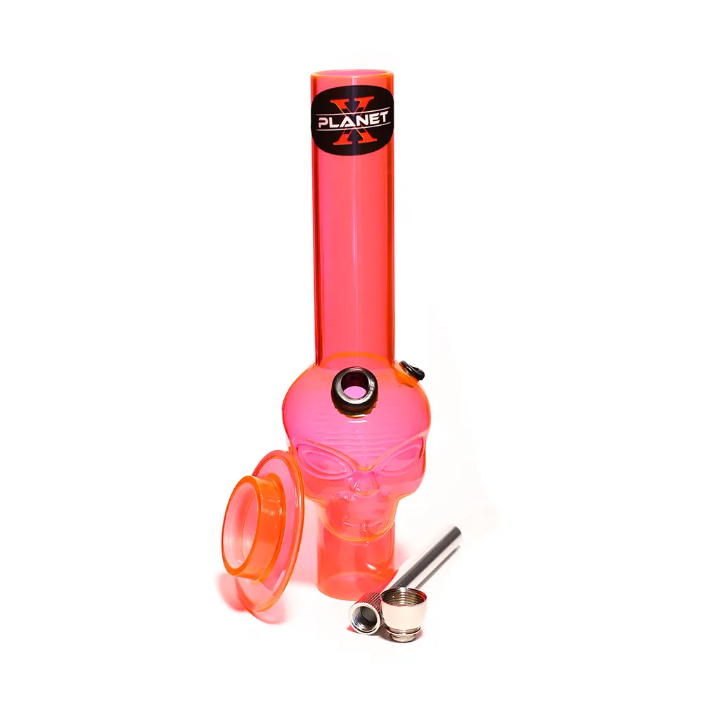 Alien Leader Mini Acrylic Bong - Pink