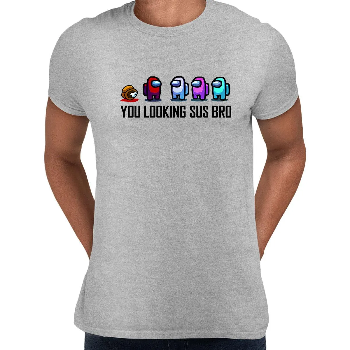 AMONG US T-SHIRT - IMPOSTOR GAMING RETRO FUNNY COOL GIFT CHRISTMAS CREW MATE SUS Unisex T-Shirt