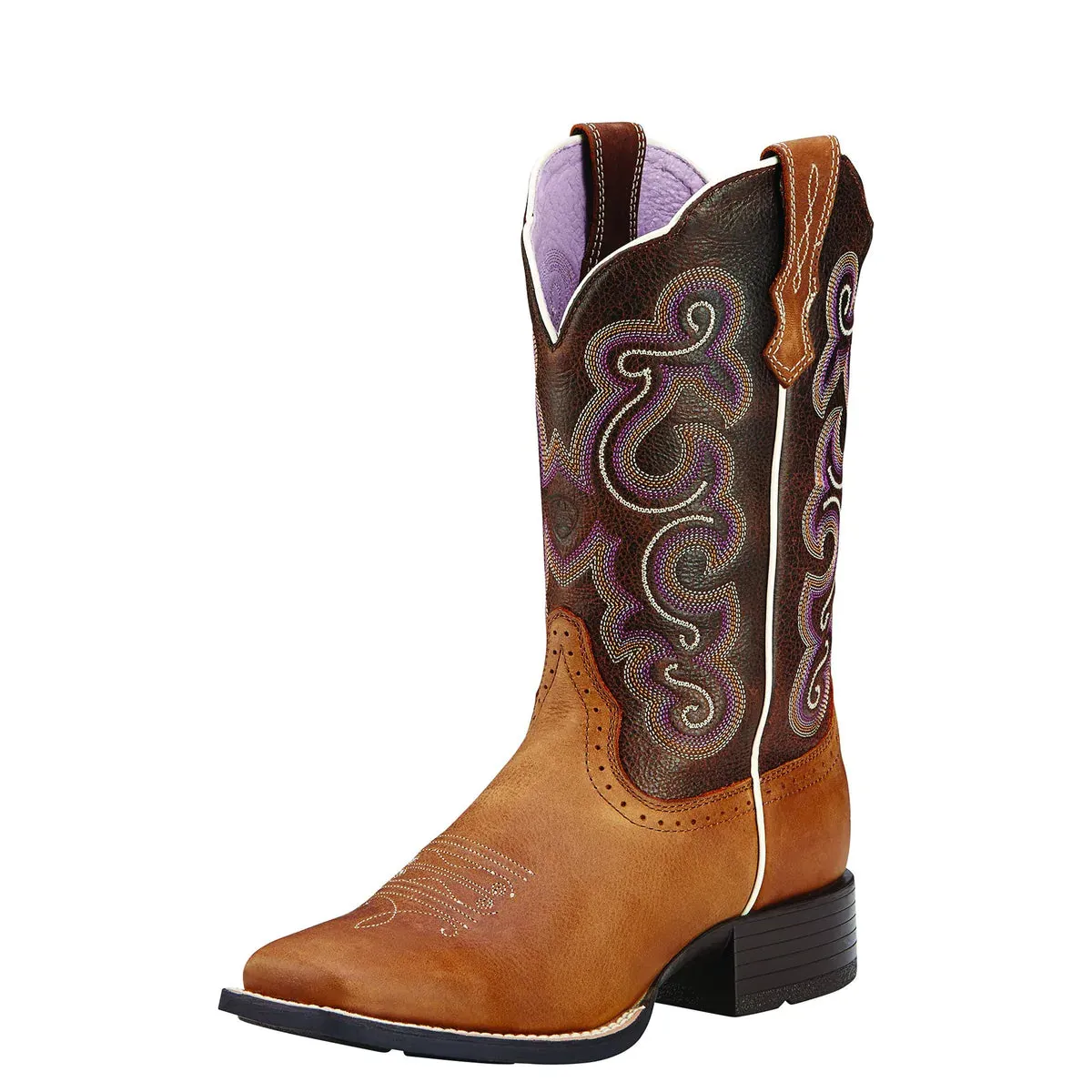 Ariat Womens Quickdraw Boots Badlands Brown/Wicker