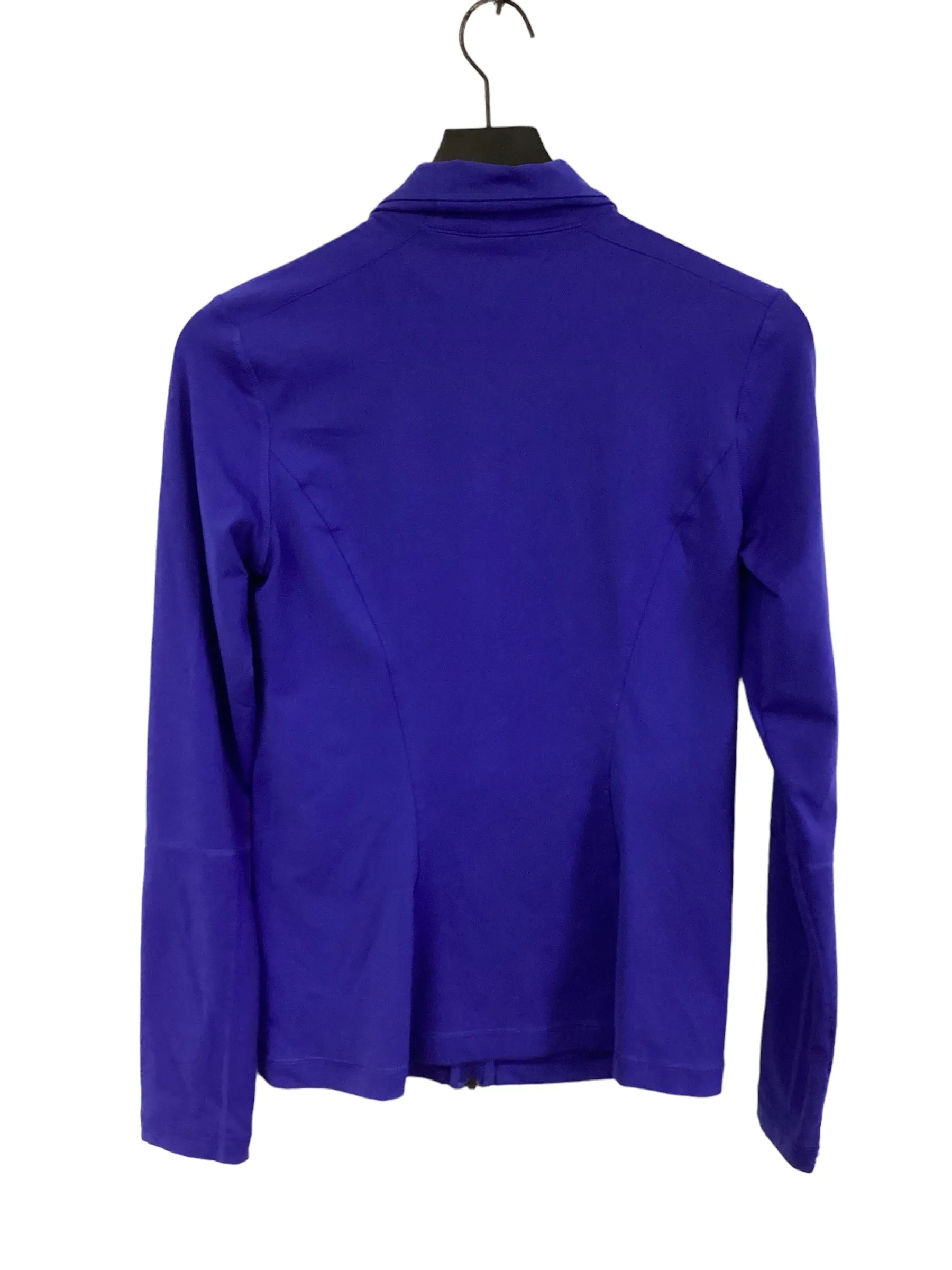 Athletic Top Long Sleeve Collar By Under Armour  Size: M