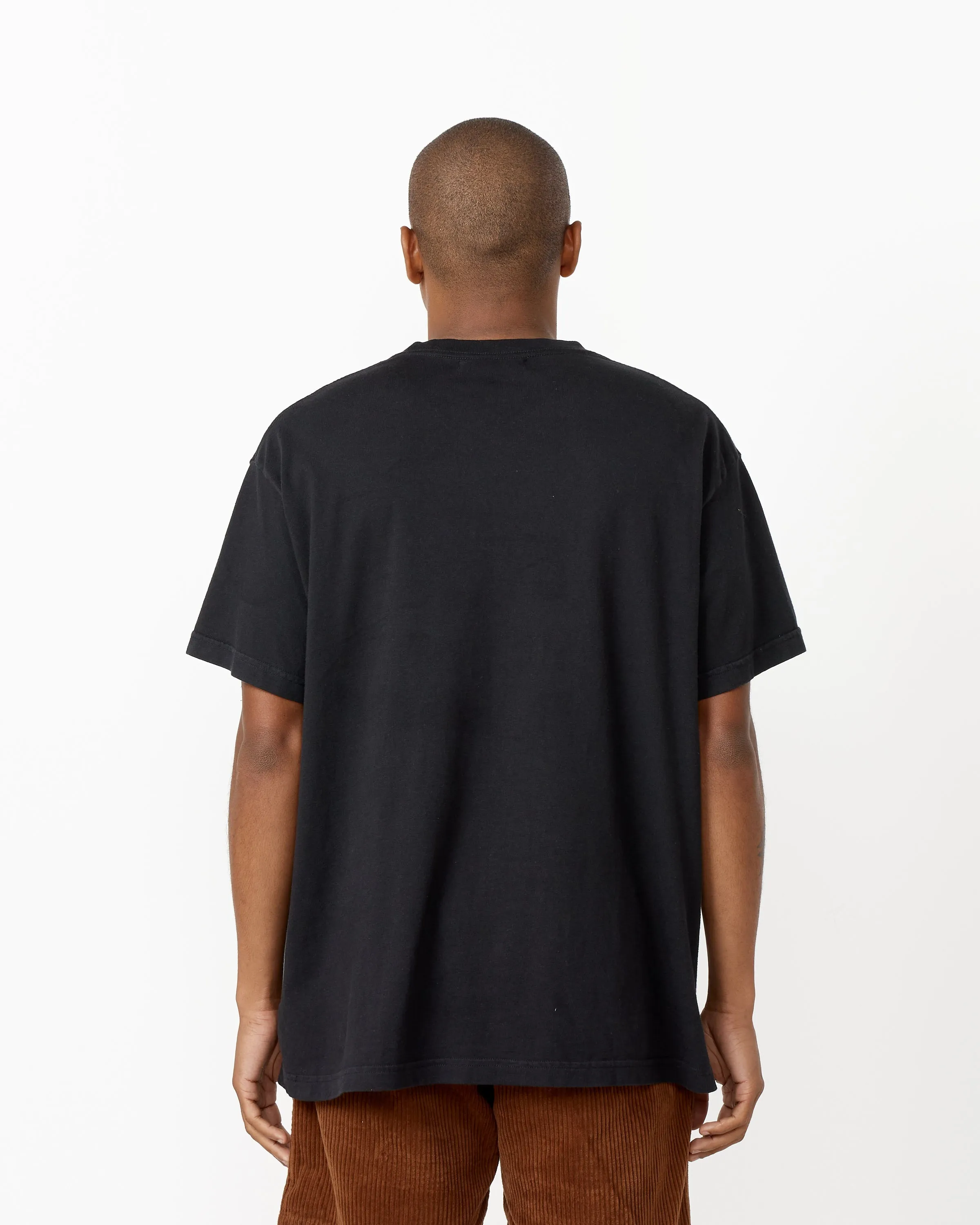 Big Pocket Tee in Black