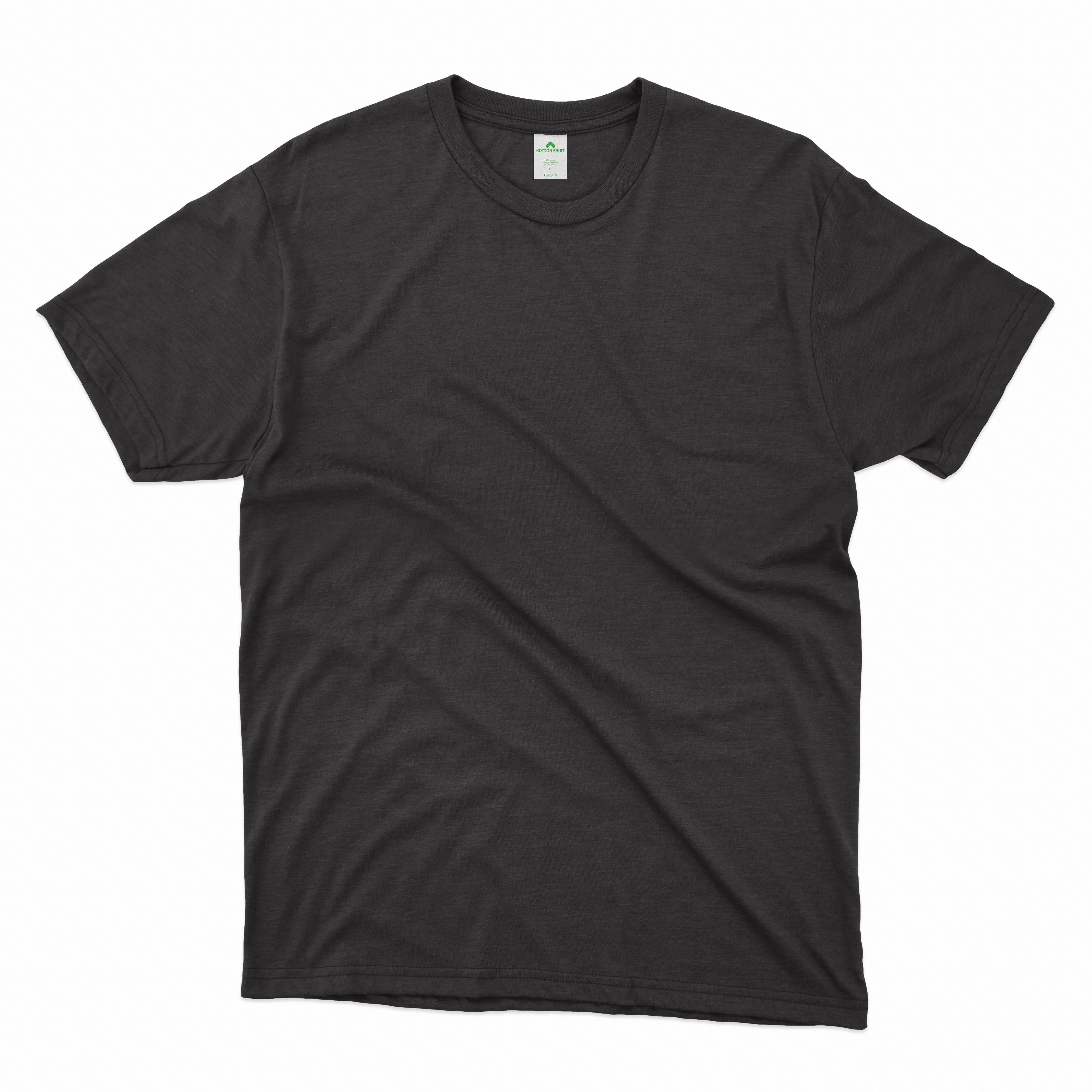 Black Plain T-Shirt