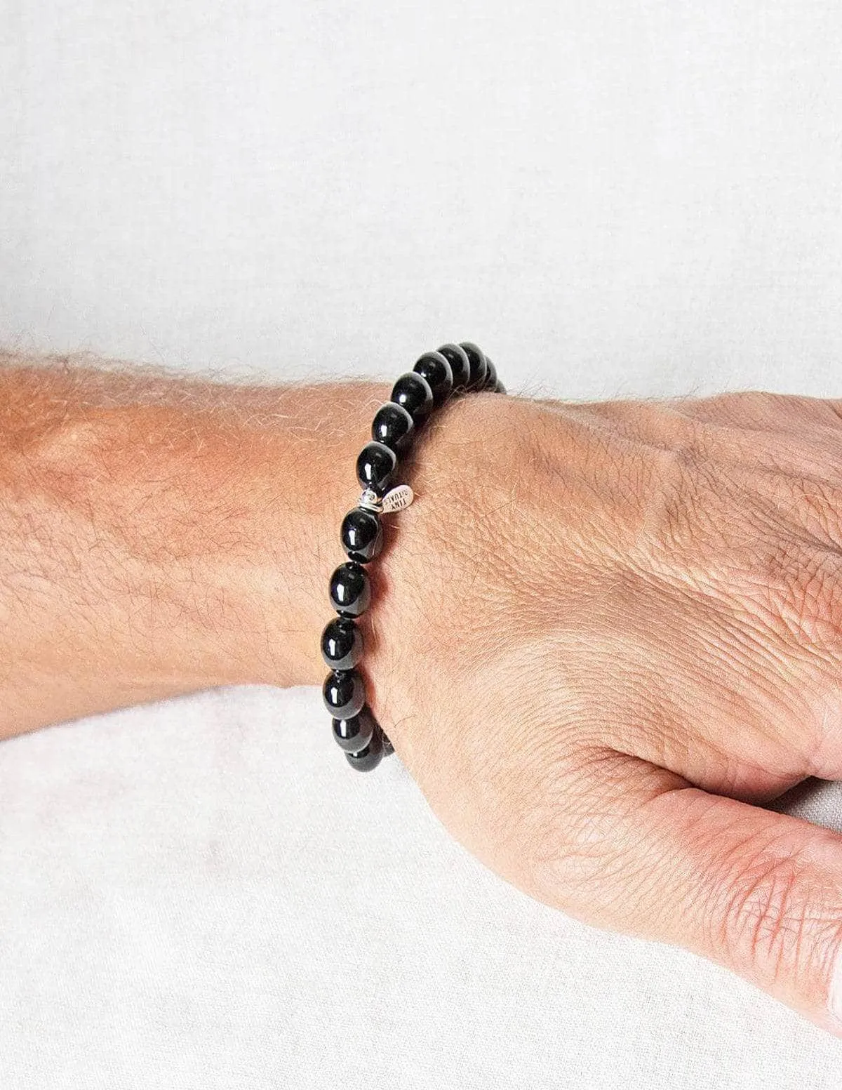 Black Tourmaline Energy Bracelet 8mm