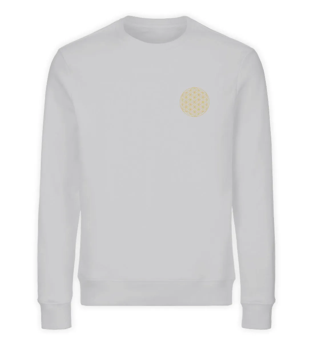 Blume des Lebens Bio Sweatshirt Unisex