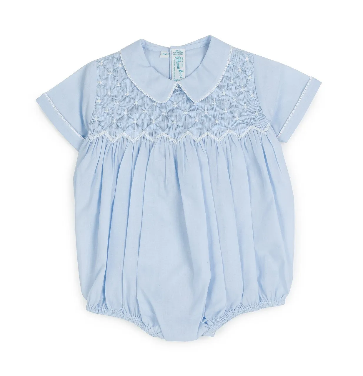 Boy's Diamond Smocked Bubble Feltman Brothers