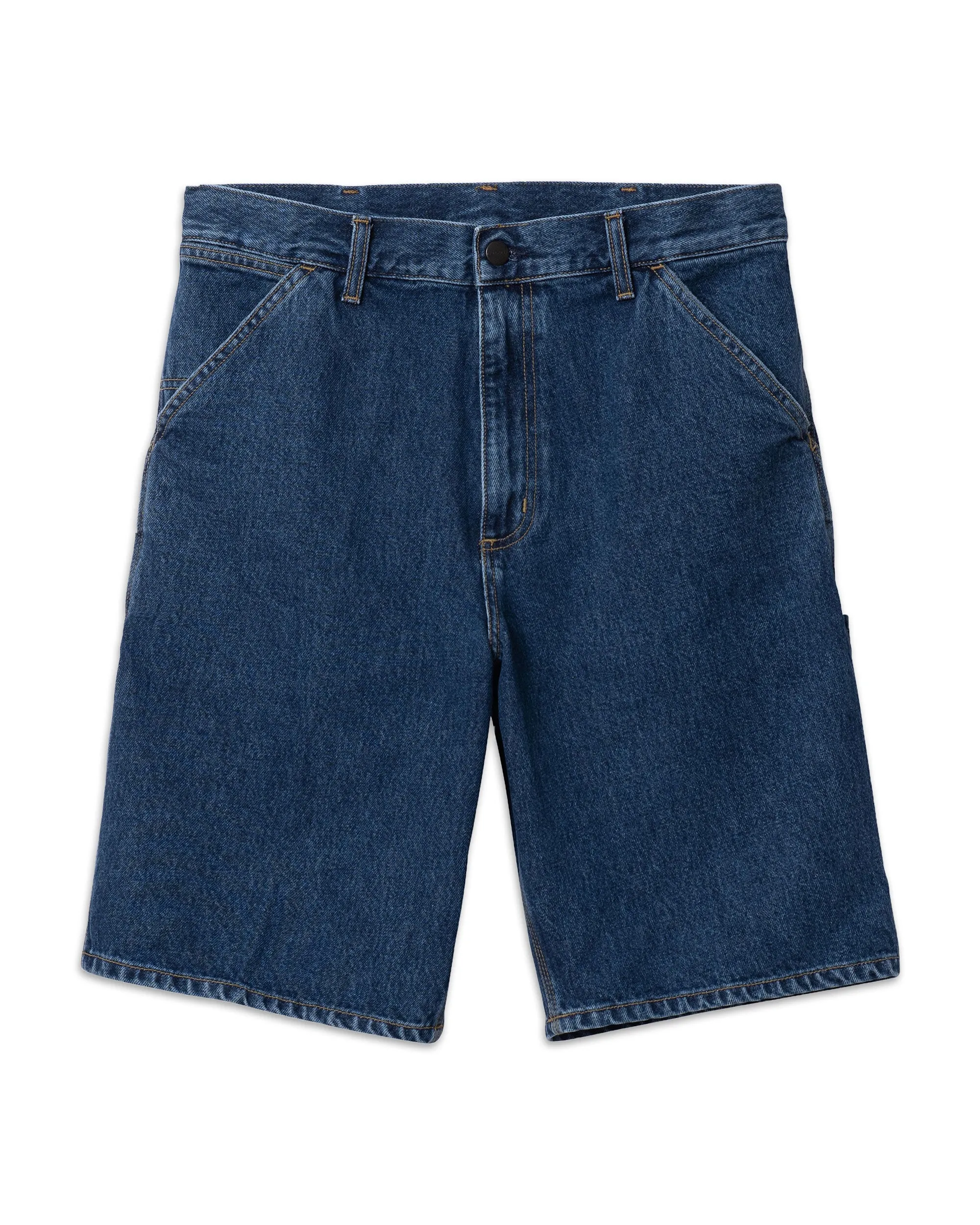 Carhartt Wip Single Knee Short Blue Stone Washed