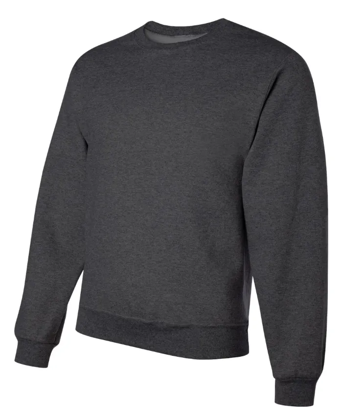 Charcoal Monogram Crewneck