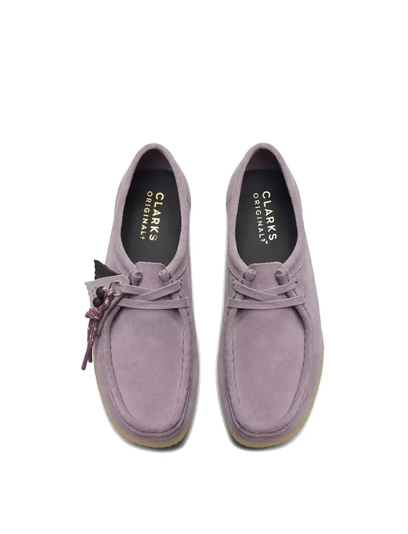 Clarks Originals Womens Wallabee Mauve Suede