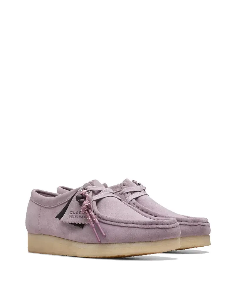 Clarks Originals Womens Wallabee Mauve Suede