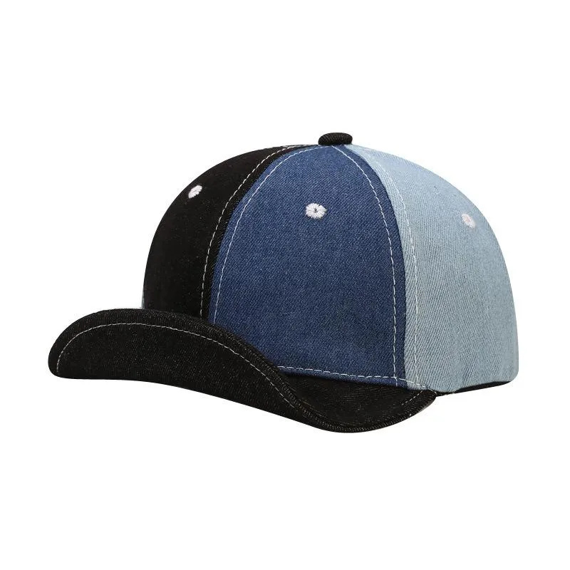 Cowboy Stitching Cap Female Outdoor Sunshade