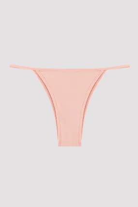 Curdy Thin Strapped Cotton Brazilian Pantie