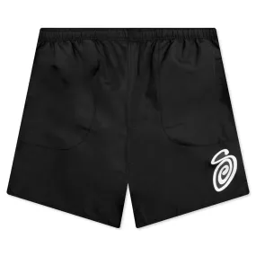 Curly S Water Short - Black