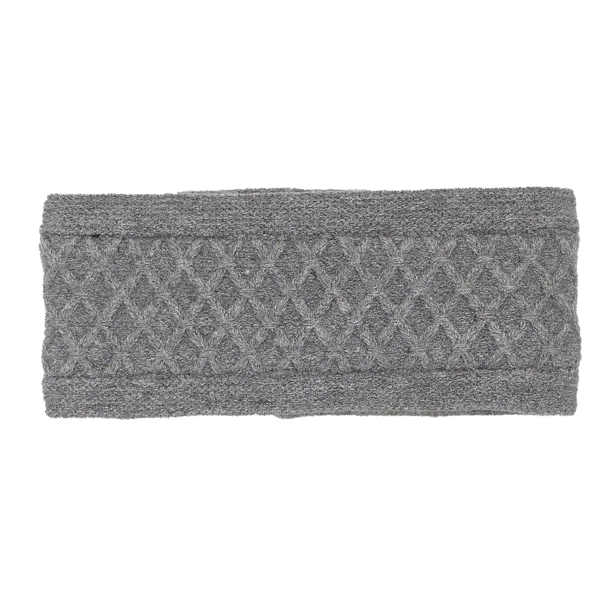 Diamond Cable-Knit Headband