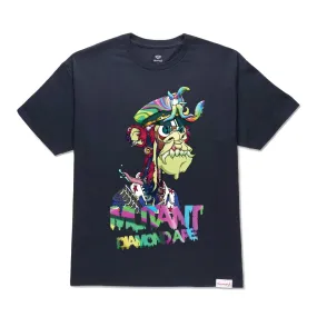 Diamond Supply Co Men Mutant Ape Trippy Tee Navy