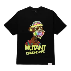 Diamond Supply Co Men Mutant Diamond Ape Tee Black