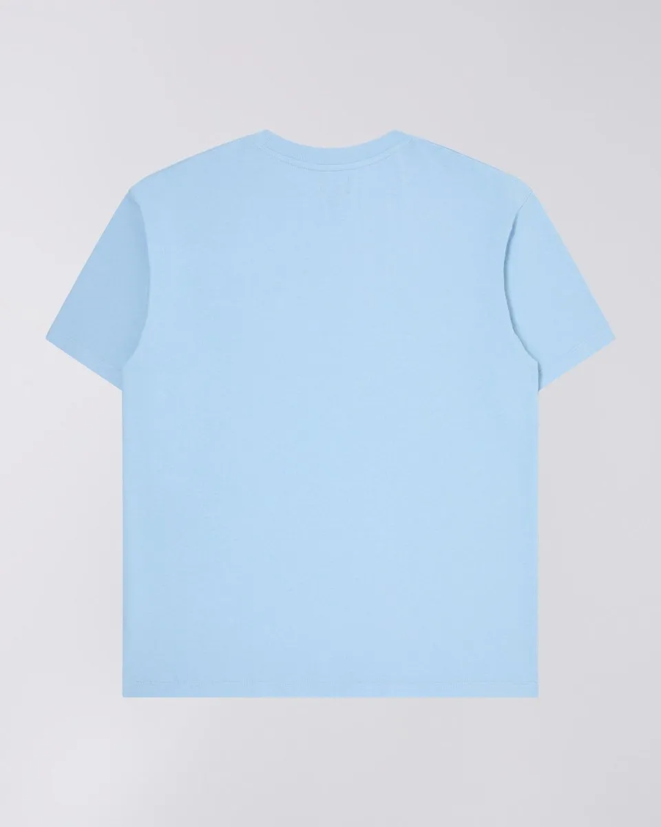 EDWIN JAPANESE SUN SUPPLY t-shirt - PLACID BLUE