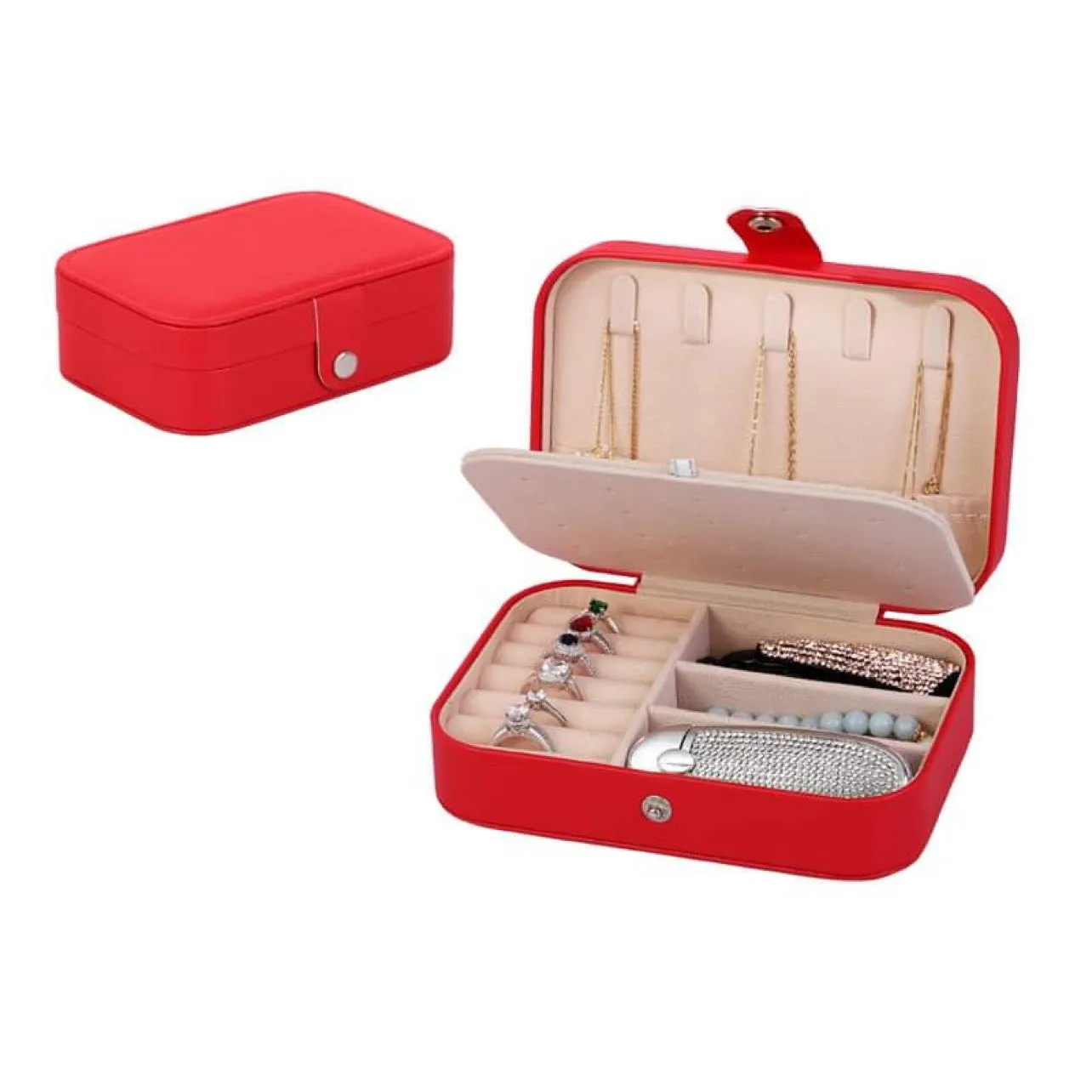 Essentials Red Jewelry Box