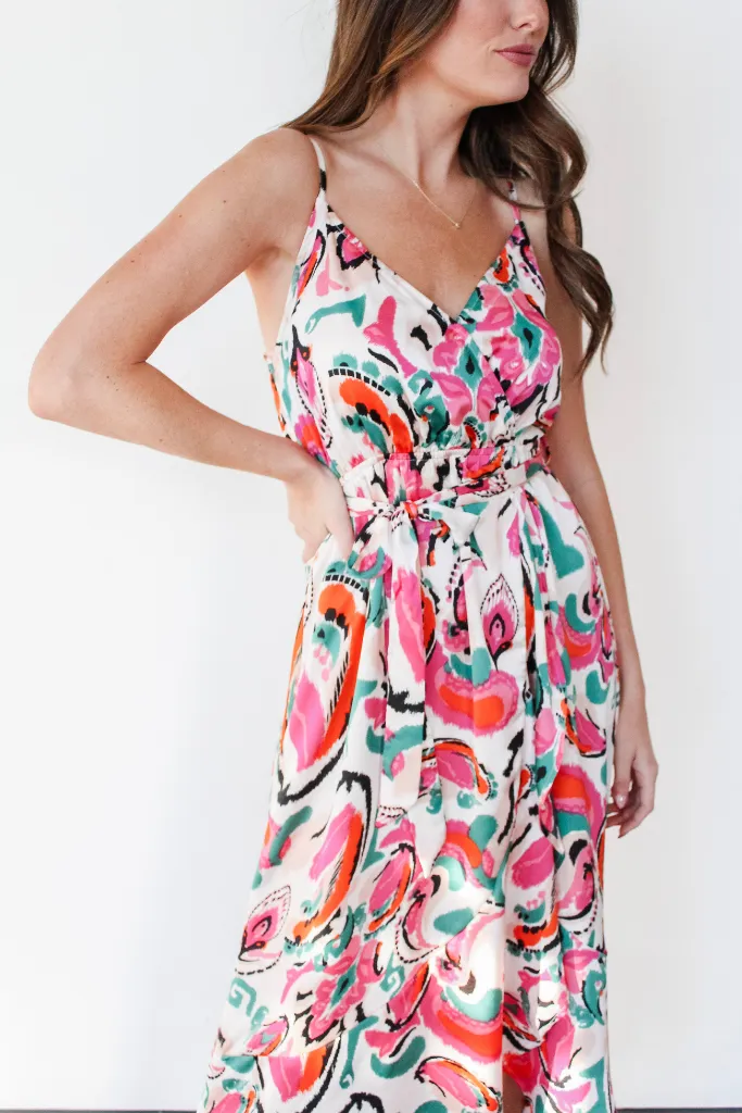 Exotic Traveler Midi Dress