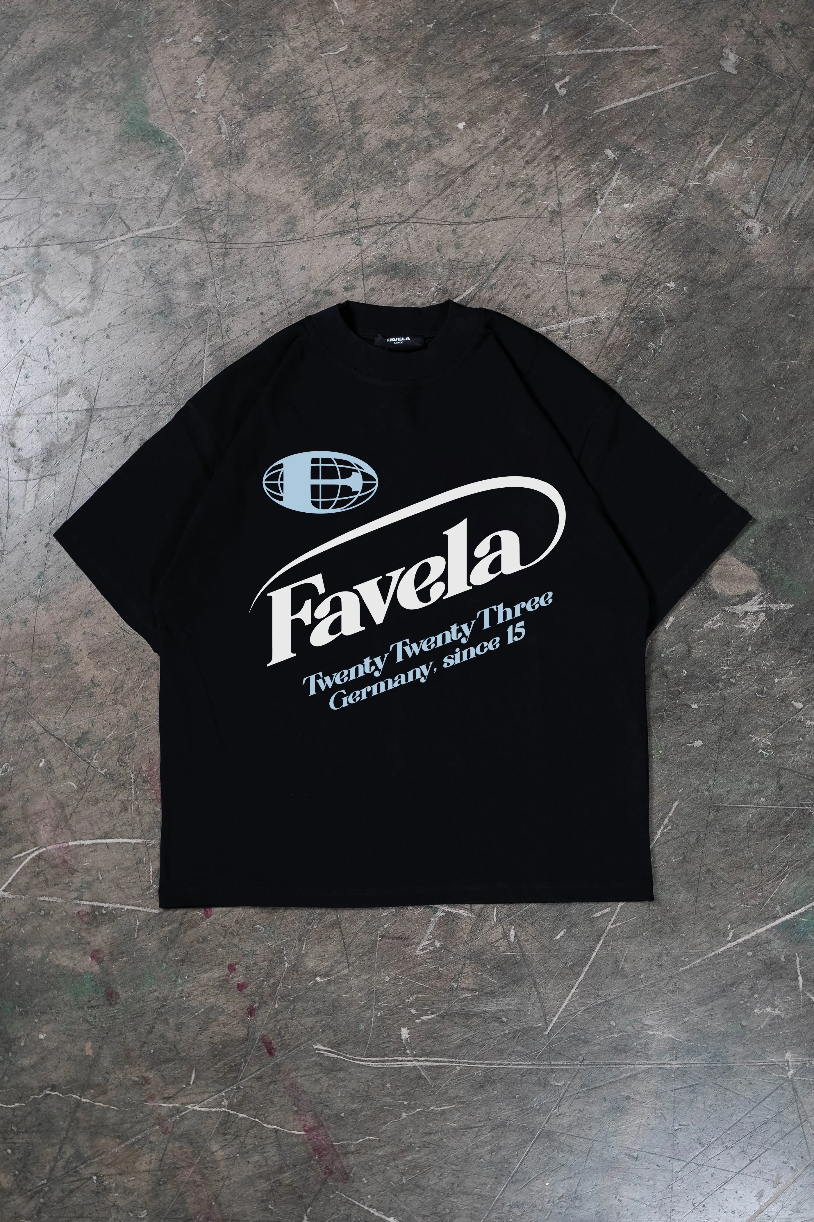 F GLOBE BLACK T-SHIRT