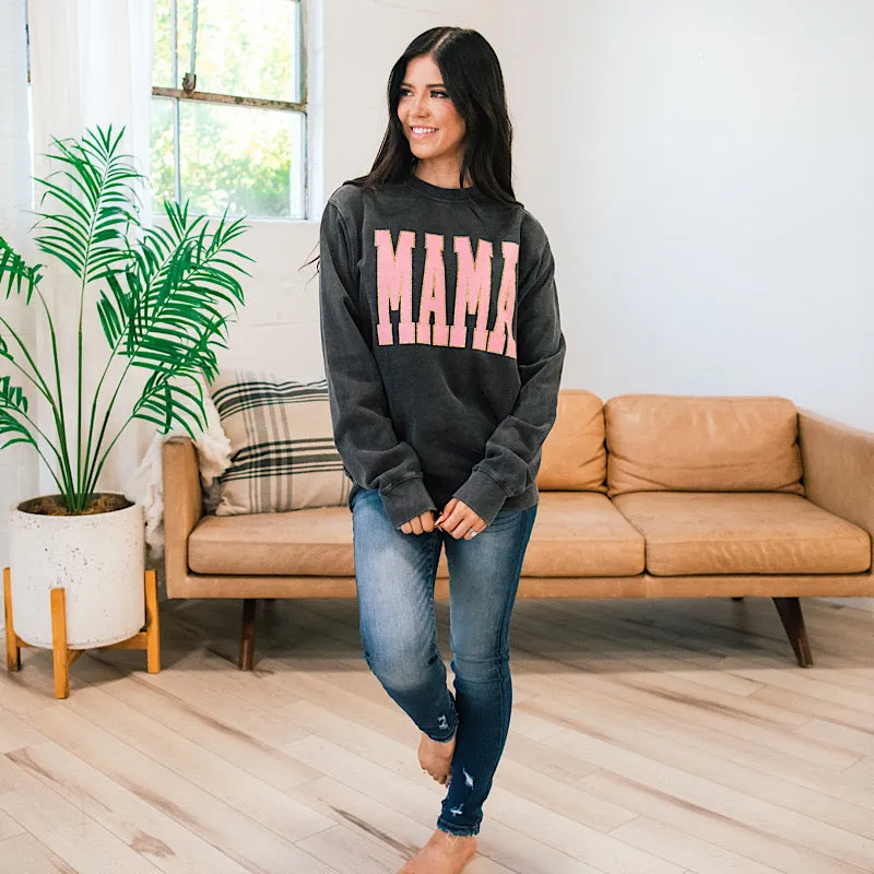 Faded Black Mama Sweatshirt