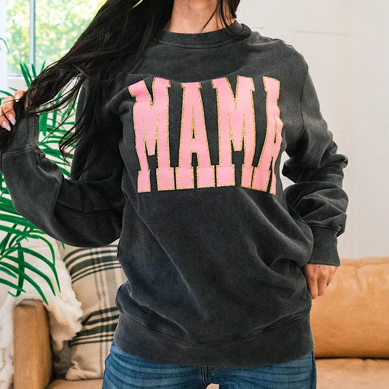 Faded Black Mama Sweatshirt