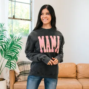 Faded Black Mama Sweatshirt