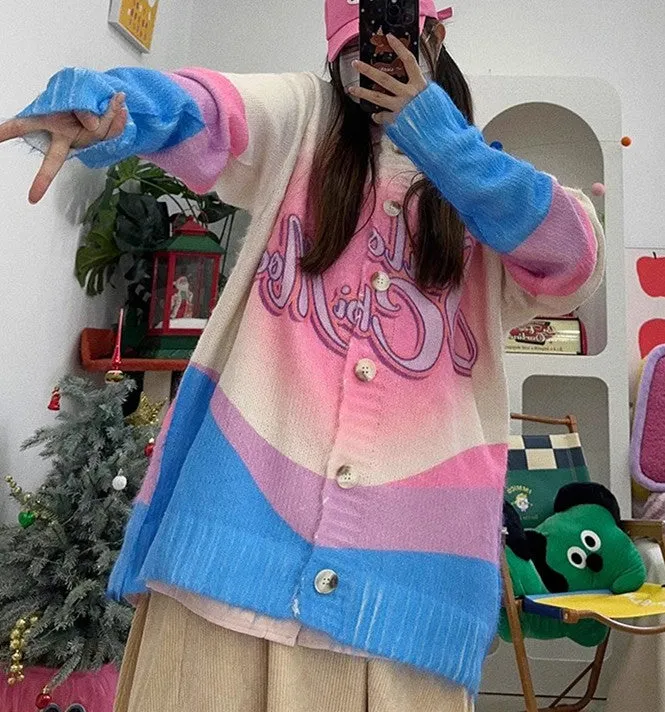 Fashion Sailormoon Oversize Sweater Coat PN6400