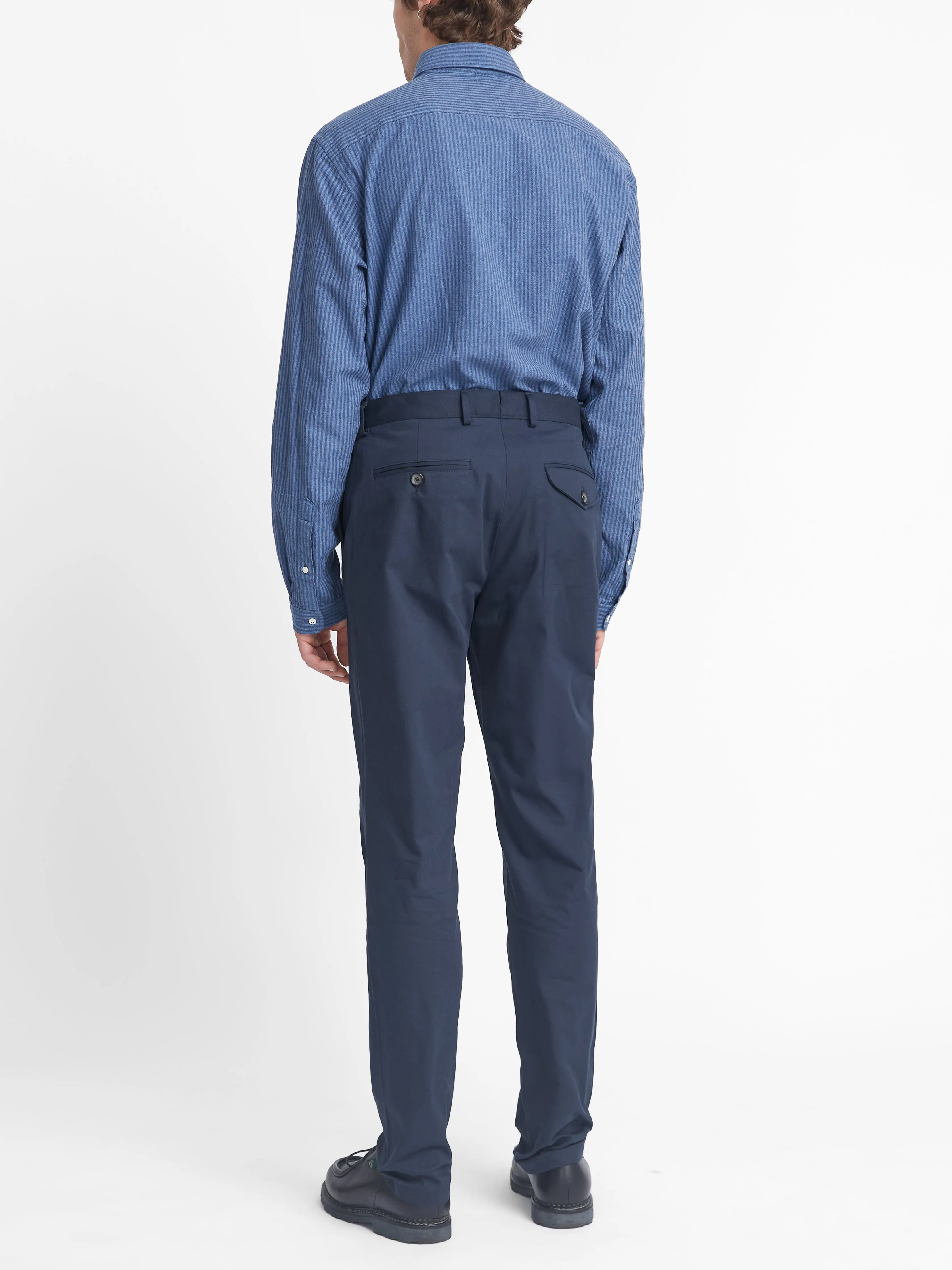 Fishtail Trouser Eden Navy