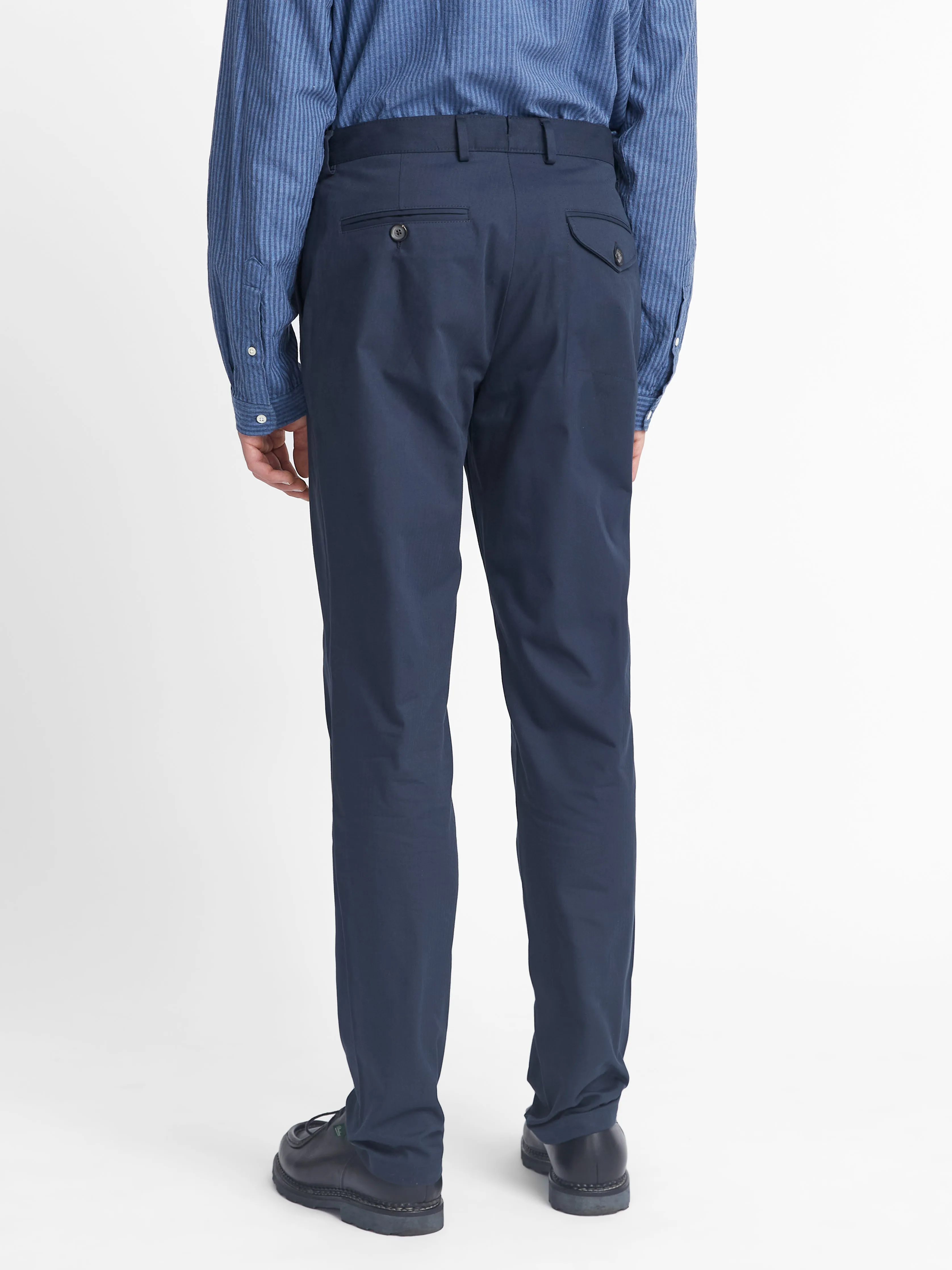 Fishtail Trouser Eden Navy