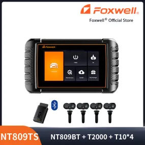 Foxwell NT809TS Bi-Directional OBD2 Diagnostic Scanner and TPMS Tool