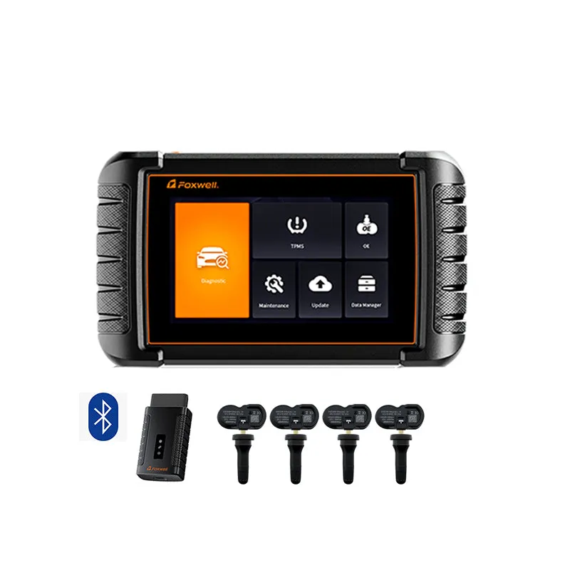 Foxwell NT809TS Bi-Directional OBD2 Diagnostic Scanner and TPMS Tool