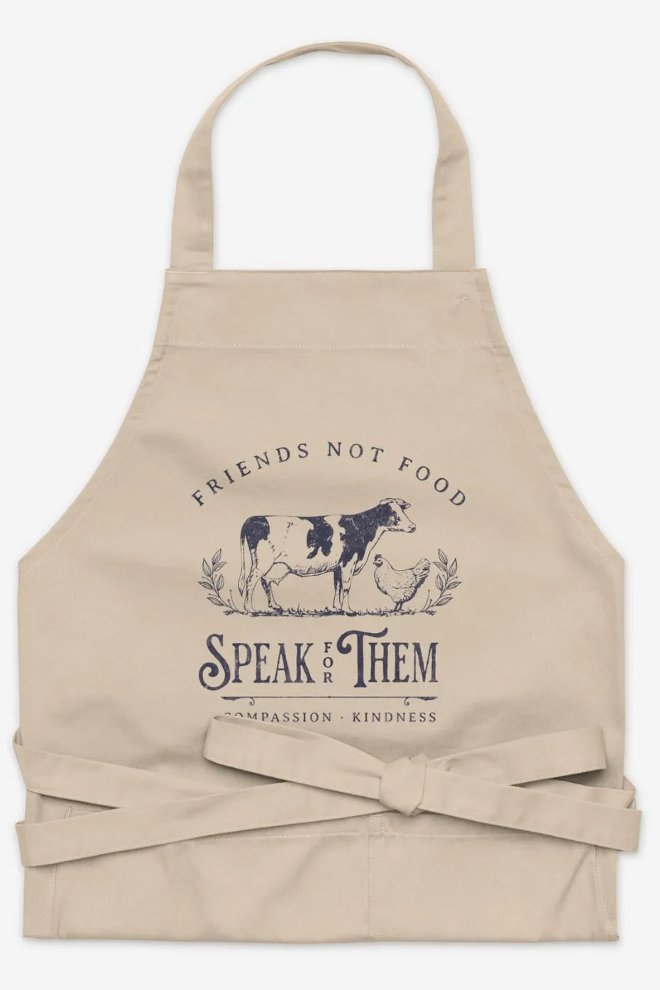 Friends Not Food - Organic cotton apron