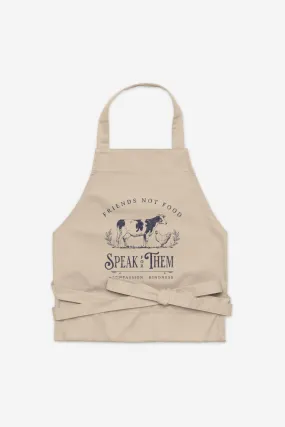 Friends Not Food - Organic cotton apron