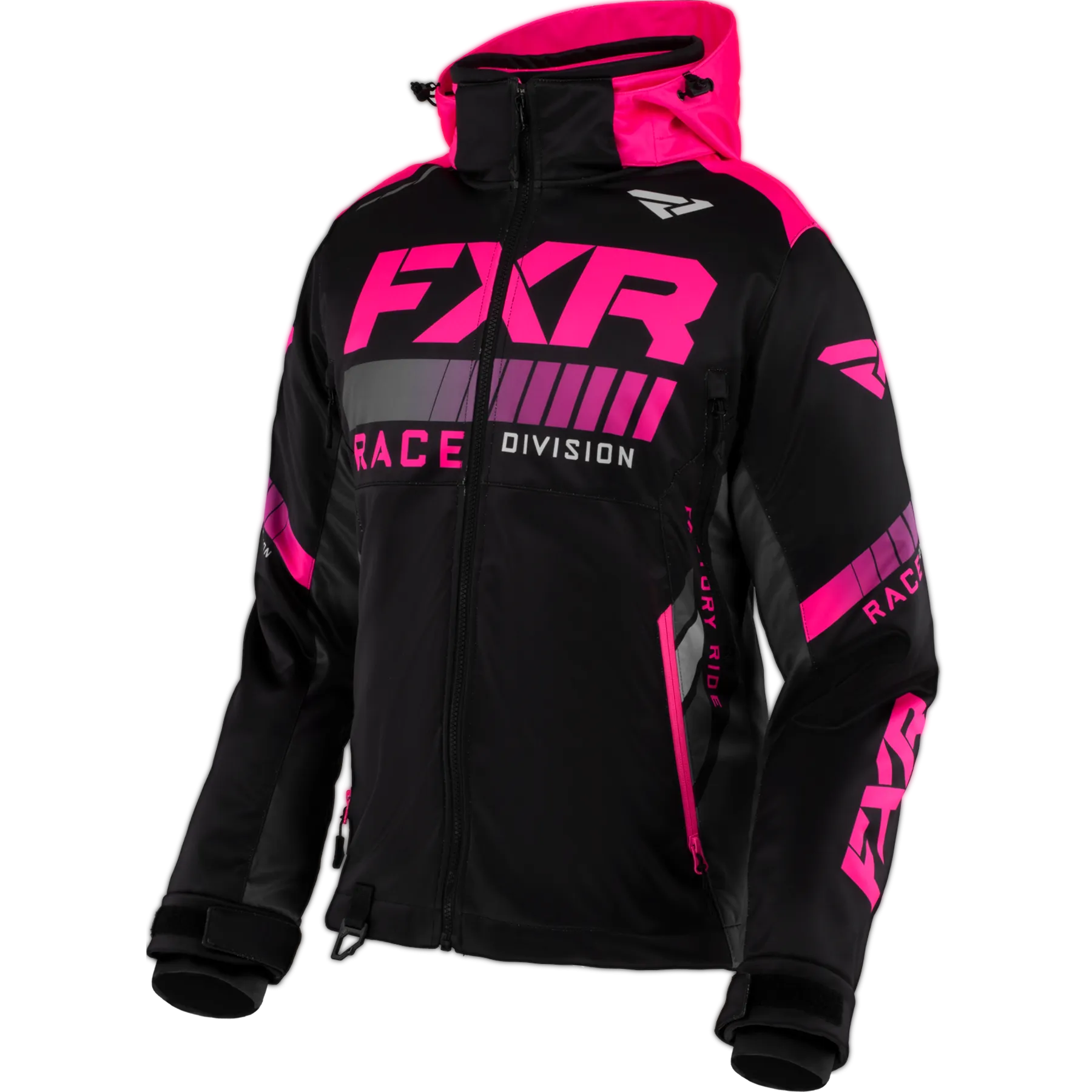 FXR RRX Womens Jacket Black/Electric Pink/Char