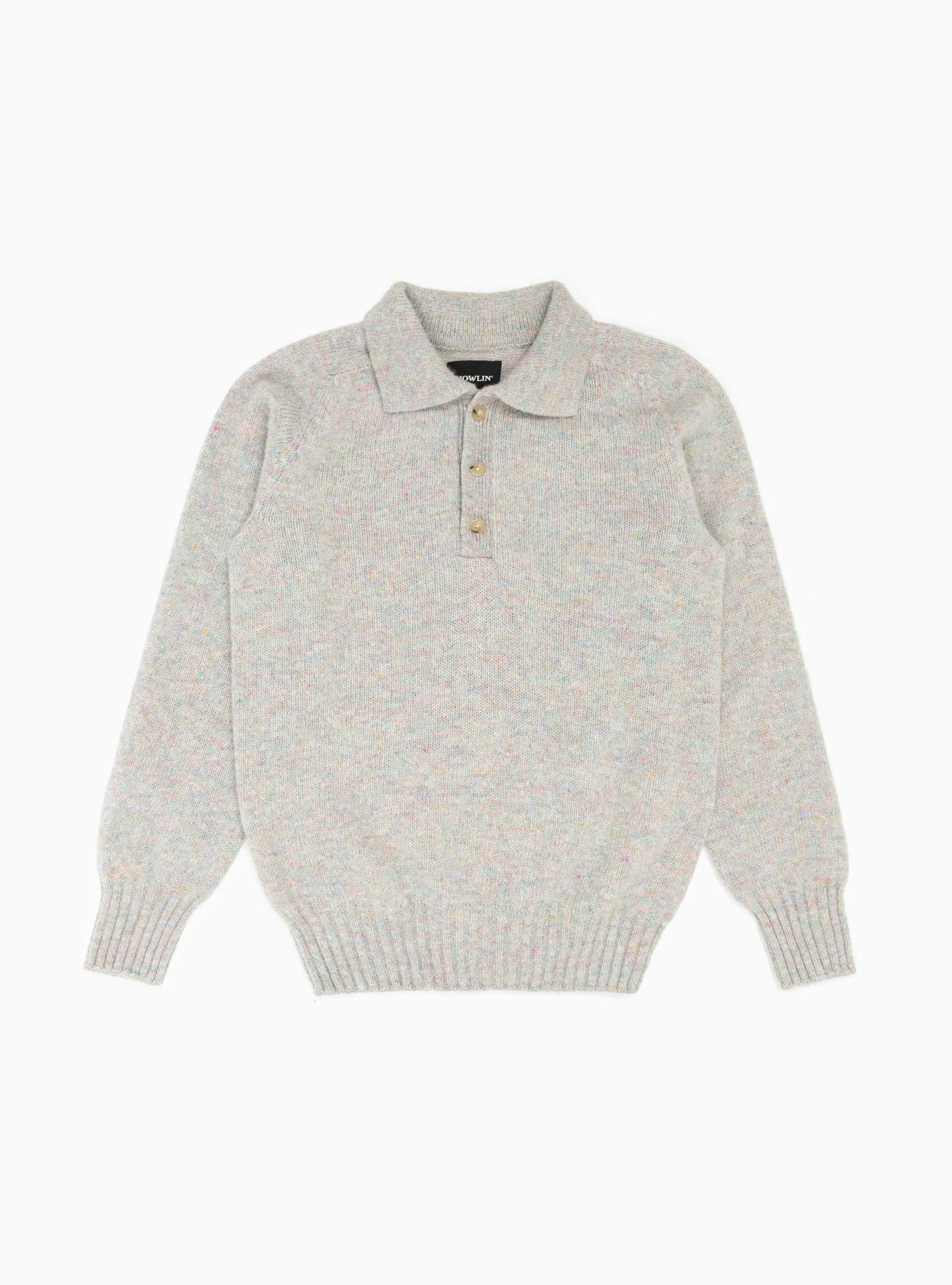 Ghost Pressure Polo Sweater Galaxy Grey