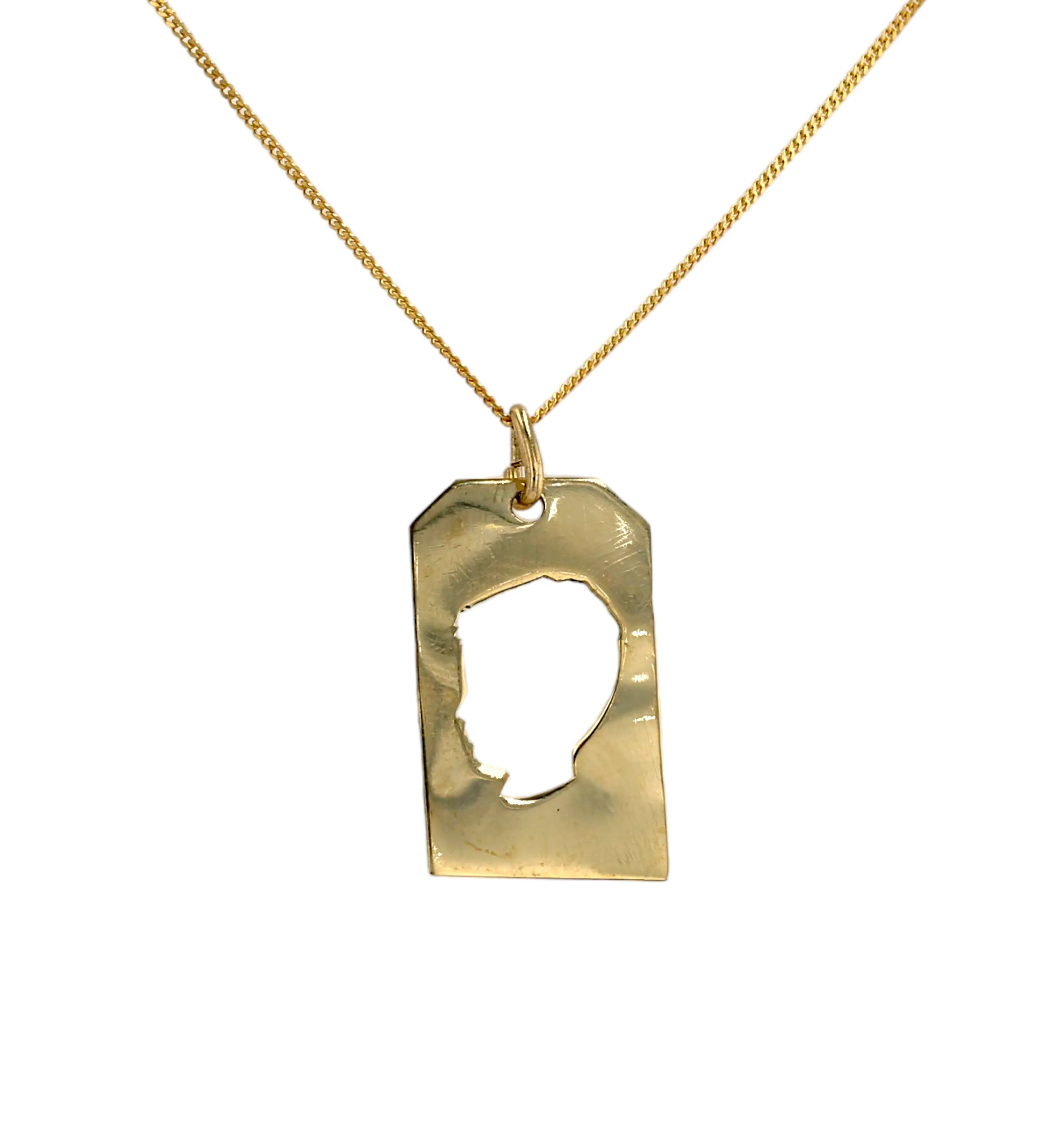 Gold 14k customized pendant