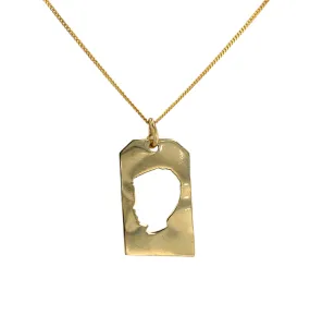 Gold 14k customized pendant