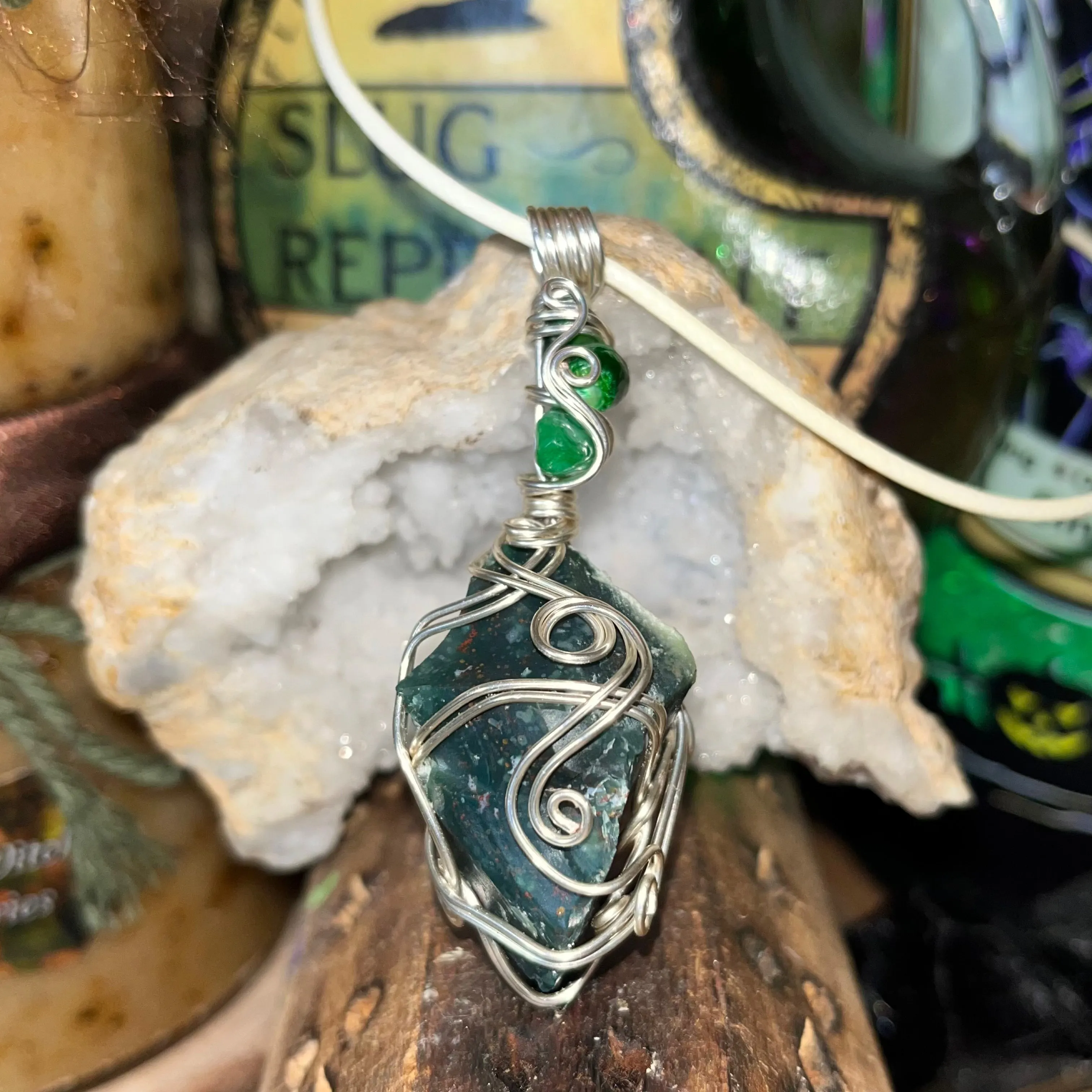 Green Goddess Moss Agate