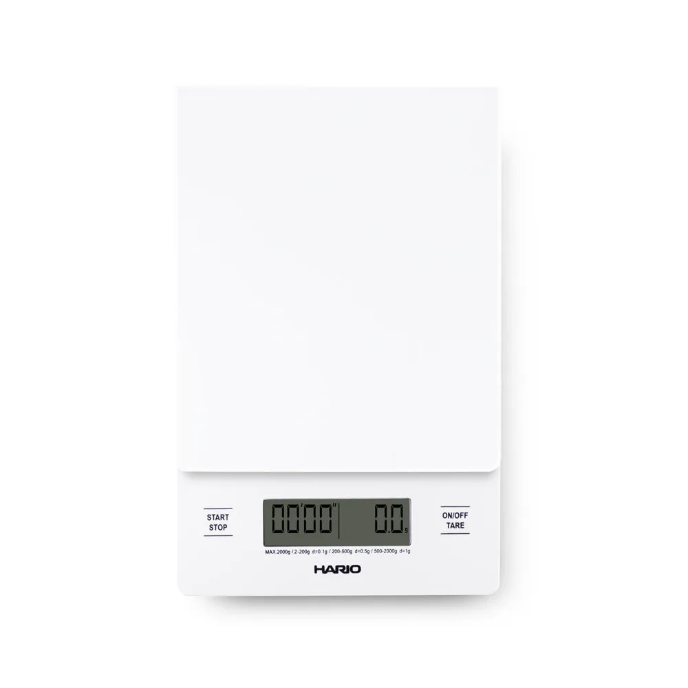 Hario V60 Drip Scale and Timer - White