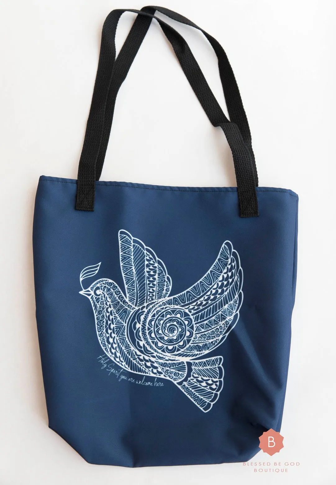 Holy Spirit Catholic Tote Bag