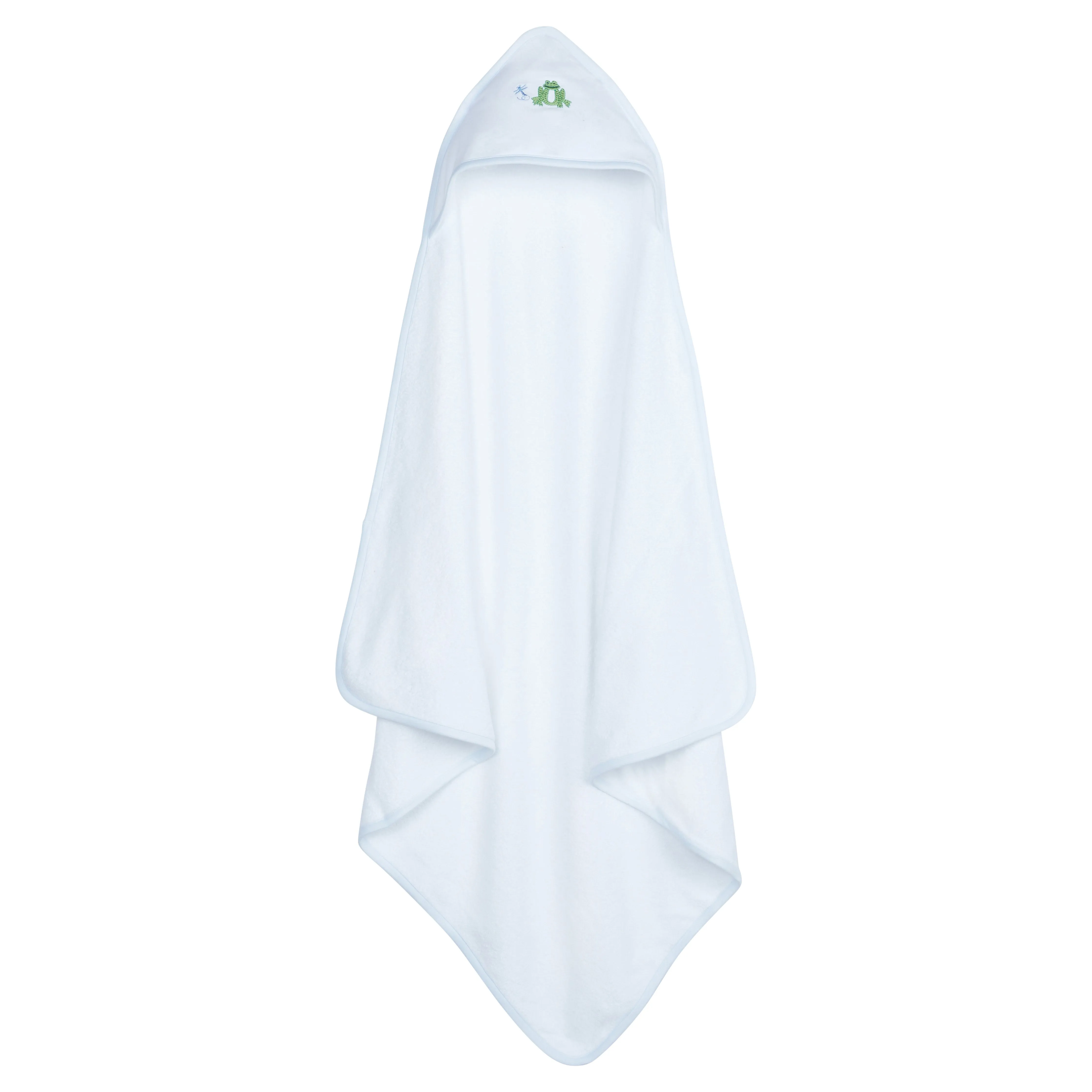 Hooded Towel - Blue Frog