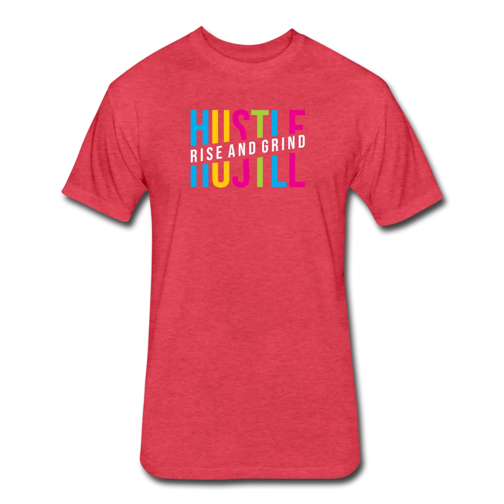 Hustle Fitted Cotton/Poly T-Shirt